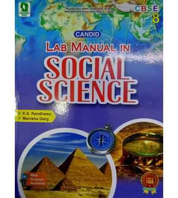 Candid Lab Manual Social Science - 8